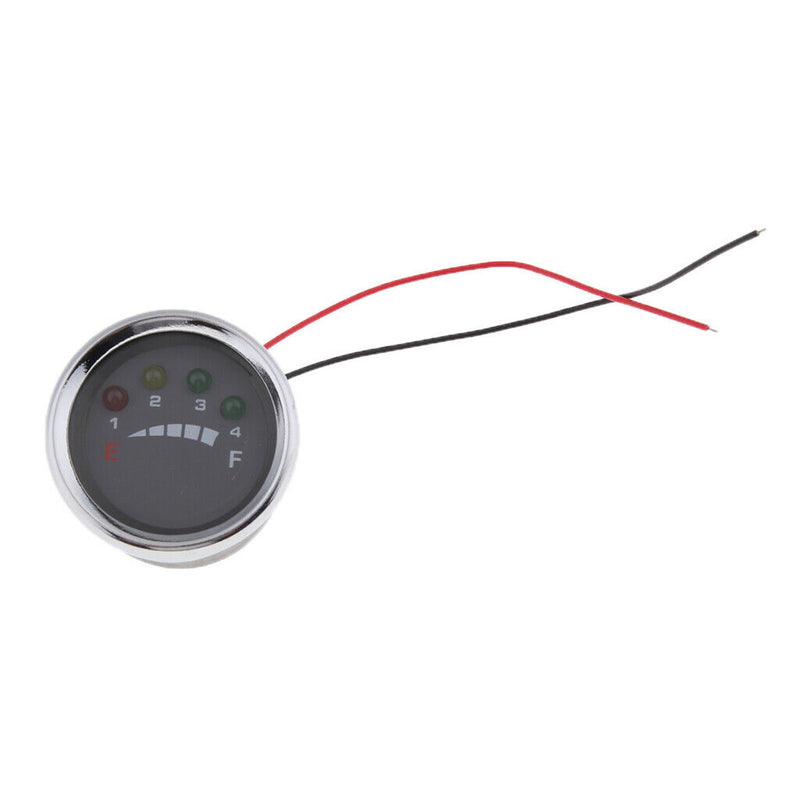 36V Round LED Battery Meter Indicator for Yamaha EZGO Club Golf Cart RV Boat