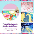 New Marbling Painting Kit DIY Painting on Water Creative Art Set of 6 Colors