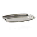 Mirror Plane Rectangle Towel Dish Handkerchief Stand Holder Stainless Steel