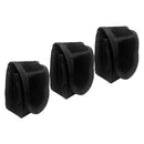 3 Pieces Portable Anti-Shock Pulse Oximeter Storage Bag Carrying 8.5x6.5x3cm