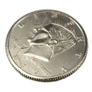 Magic Close-Up Street Trick Bite Coin Bite And Restored Half Dollar illusion SPU