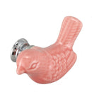 1PCS Bird Kitchen Cabinet Cupboard Ceramic Door Handles Drawer Knobs Wardro