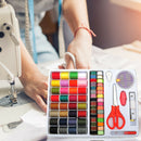 32 Colors Sewing Threads Kit Sewing Needles Box for Home DIY Handwork Tool A