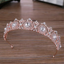 Bride Wedding Crowns And Tiaras Bridal Princess Headbands Crystal Headpiece