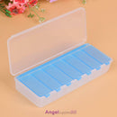 Large 7 Compartment  Weekly Pill Holder Convenient Jewelry Organiser Storage Box