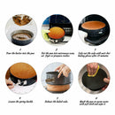 3PCS 12/18/24cm Round Cake Tin Non-stick Spring Form Loose Base Baking Pan Tray