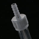Water Liquid Flow Measuring Tube Rotameter Flowmeter 0.2-1GPM Grey+ Clear