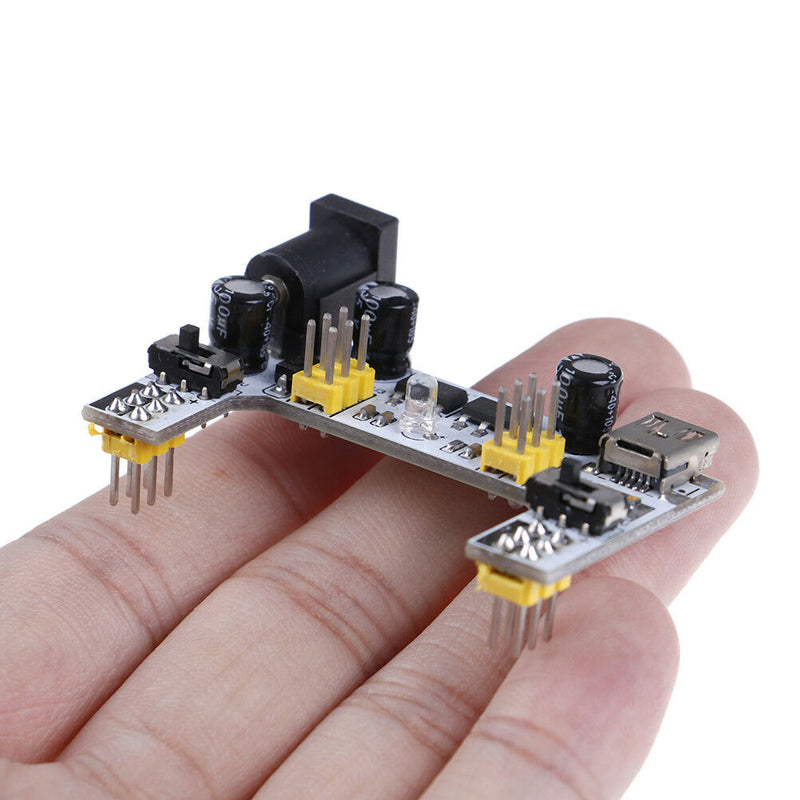 MB102 micro usb interface breadboard power supply module 2 channel board Kw
