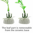 10 Pack Artificial Aquarium Plants, 10cm Height Fish Tank Decorations Home