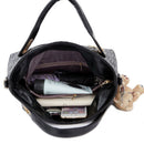 Women's Shoulder Bag Set - Black W5S8
