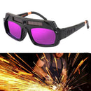 Pro Automatic Dimming Welder Glasses Goggles PC Glasses Adjustable Frame PP+PC