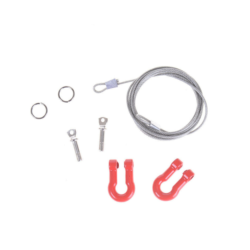 RC Crawler 1:10 Accs Tow Hook Trailer Chain Kit for RC Trucks Car Part3C