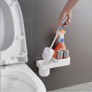 Creative Home Paste Toilet Cleaning Brush Set Bathroom With Storage Box Hol