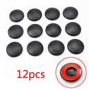 12Pc Black Car Interior Accessories Door  Protect Lock Screw Protector Cover Cap