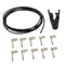 DIY Pedalboard Kit Of No-solder Effects Patch Cables For Guitar Bass