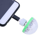 USB Powered Mini RGB LED Disco Ball Shape Stage Effect Party Club DJ Light L