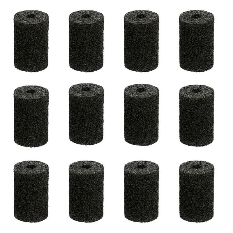 12 Pcs Pool Hose Tail Scrubbers Sweeps Scrubber Pool Pre-Filter Intake Spon