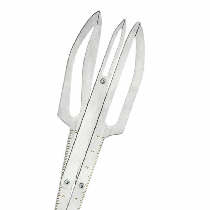 Stainless STEEL MICROBLADING CALIPERS - Golden Mean Ratio Ruler - Brow Ste YHQ