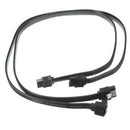 2X SATA 3.0 III SATA3 6Gb/s SSD HDD Drive Data Straight/Right Angle Cables WM