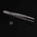 2pcs precision eyebrow tweezers of out ultra fine point stainless steel tweeR3C