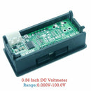 0.56inch Mini Digital LED Display 4 Bits 0-100V Voltmeter Panel Volt Voltag O4R4