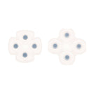 2 Set Conductive Rubber Pad Button Keys Kit Repair Part for PS4 Controller