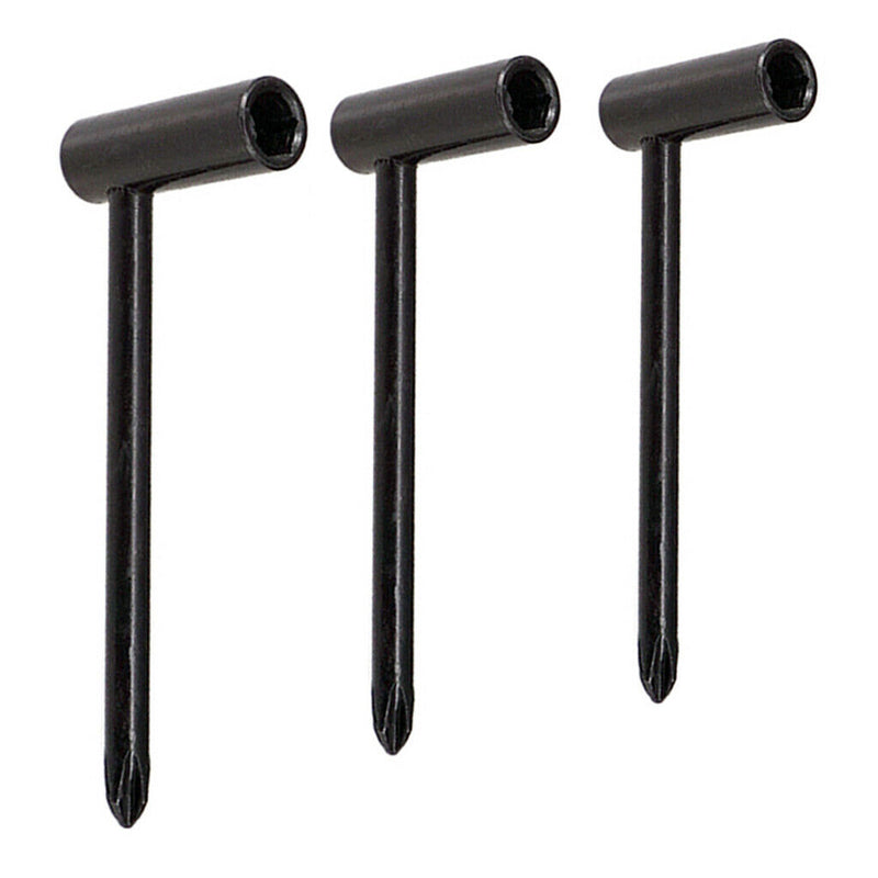 3pcs Guitar Neck Adjustment Hexagonal Wrench For Guitar Repair Parts Black