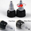 Pack of 10 100ml Empty Plastic Squeeze Bottles with Twist Top Cap Suit for