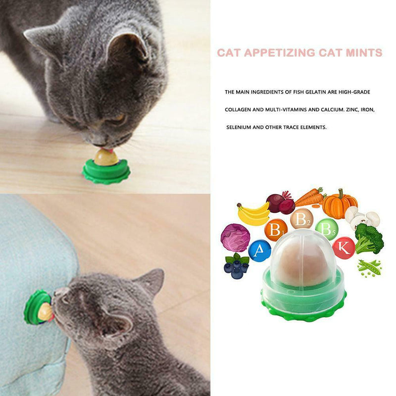 Cat Catnip Licking Candy for Kitten Increase Drinking Energy Ball Snack