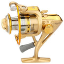 8 Ball Bearings Left/Right Interchangeable Collapsible Handle Fishing Wheel V7D7
