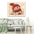 DIY Christmas Snowman 5D Diamond Painting Embroider Full Drill Cross Stitch