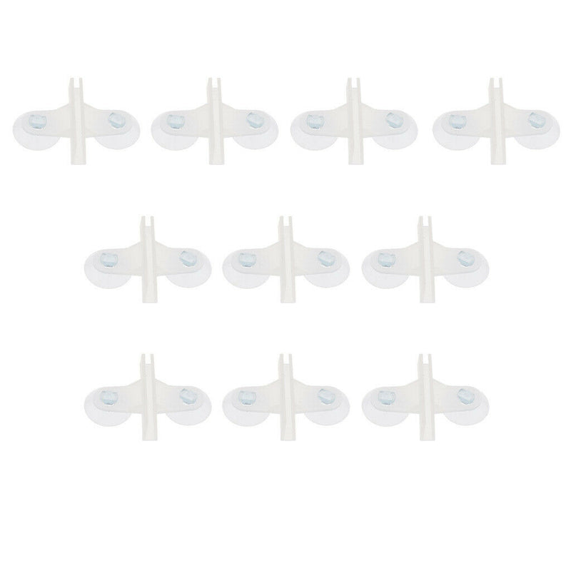 10x Aquarium Aquatic Suckers Divider Holders for   Tank Breeding Separator
