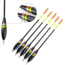 5pcs Vertical Float Mixed Size Fishing Tackle For Carp S6M5 Bobber Cork Fis Z6R2