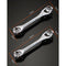 Metal Universal Multi-function Rotary Socket Wrench 8-in-1 Supplies 255x50mm