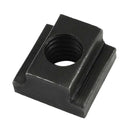 1/2-inch Steel T-Slot Nut Black Oxide Plated Grade 8.8 Tapped Through 5pcs E4K5