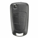 2-Buttons Remote Key Fob Case Shell & Uncut Blade For Vauxhall Opel Corsa A