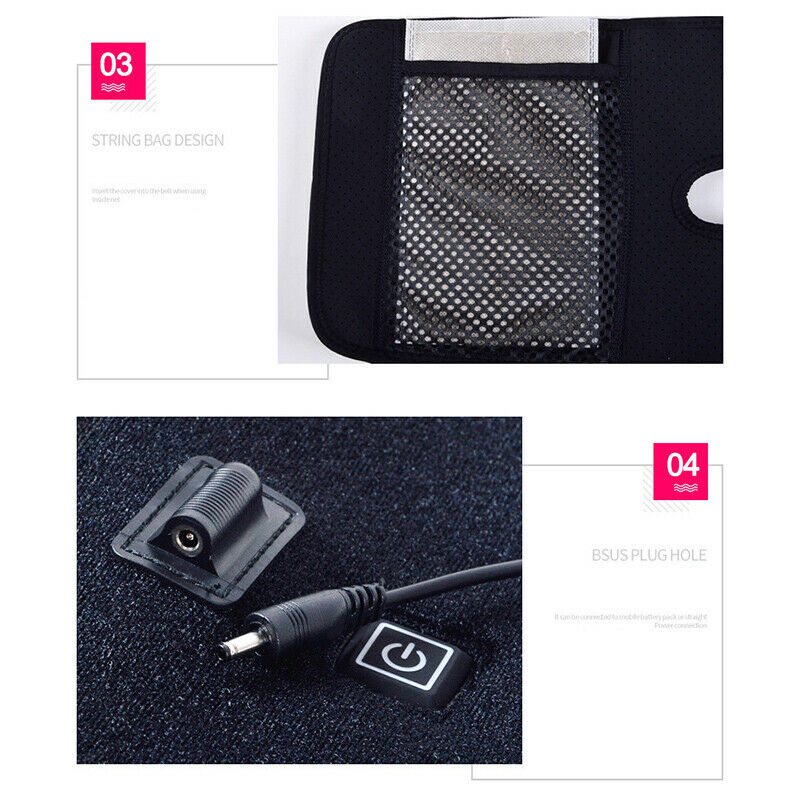 Health Electrotherapy Knee Massage Compressor Thermoelectric Repair Physica J2I8