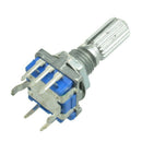 5pcs Rotary encoder with switch EC11 Audio digital potentiometer 20mm handl