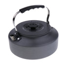 Portable 1600ml Aluminum Alloy Tea Kettle Outdoor Camping Picnic Coffee/Water