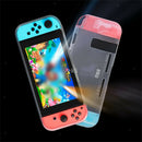 Transparent Clear Protective Case Cover Console Wrap For Nintend Switch
