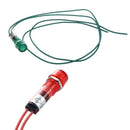 Neon Indicator Pilot Signal Lamp Green Light ACÃ‚Â 220V with Cable & Neon Indi C6I1