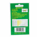 50Pcs 3*25mm Fluorescent Chemical Glow Sticks Green Lightstick for Fishing A