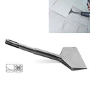 Sds Plus Shank 3-In Wide Electric Hammer Chisel Angled Heavy Duty Bent Tile V8H7