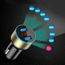 1PC 3.1A Dual Ports USB Car Auto Cigarette Charger Lighter Digital LED Volt X7O0