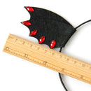 Womens Headband Halloween Felt Animal Ears Devil Wings Bat Stone Hairband Hoop H