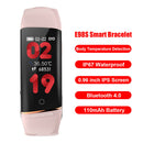 E98S Smart Wrist Band Body Temperature Heart Rate Monitor Fitness Tracker