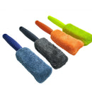 Soft Plastic Handle Sponge Cleaner Tire Washing Tool Rim Car Wheel Brush