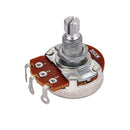 2 Pieces Copper B500K Audio Potentiometer Tone Pots for Electric Guitars Bass
