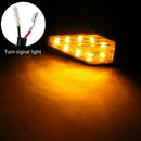 4x Motorcycle LED Turn Signal Light Sequential Flowing Indicator Yellow &  SBM