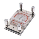 Acrylic Stainless Steel CPU Computer Water Cooling Block for AM2 / AM3 / AM3+ /